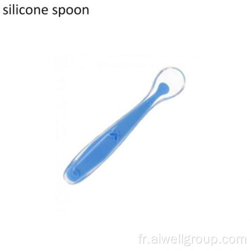 Cuillère d&#39;alimentation en silicone